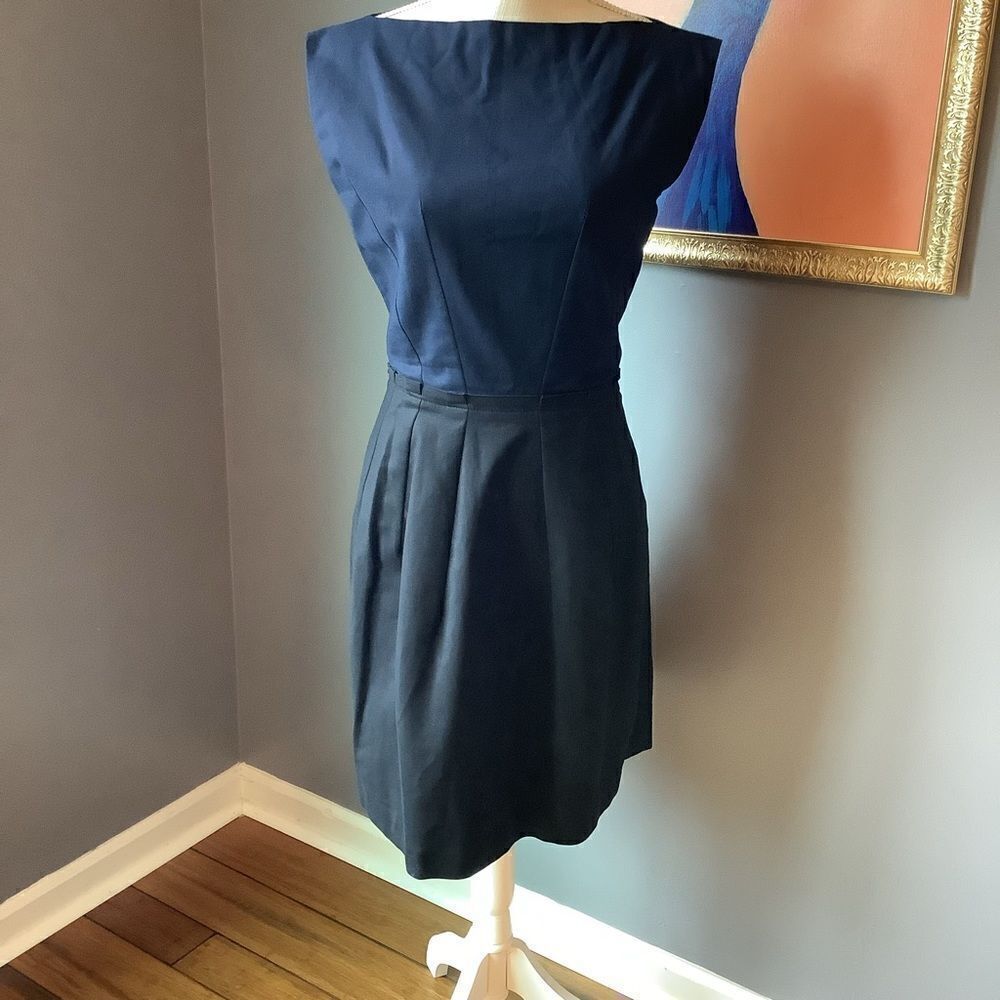 Gap Navy and Black Cotton Dress 👗🤩😎❤️